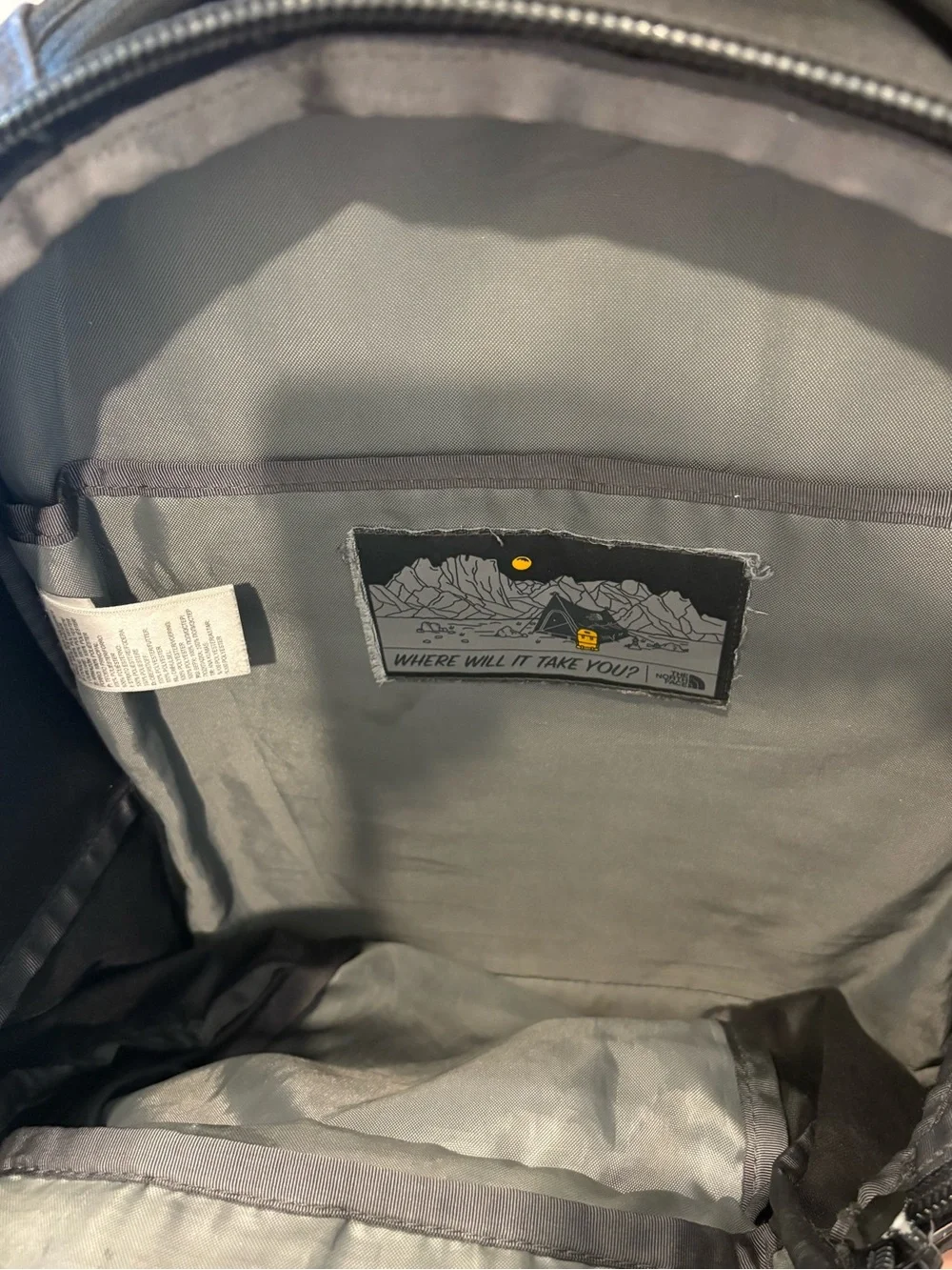 The North Face Black Jester Backpack with Front Bungee